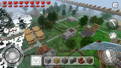 Mini Craft World  Block House Builder截图2