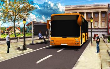 City Bus Coach Transport Simulator New Bus Driving截图5