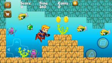 Super Boy Run  Jungle Adventure截图2