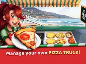 California Pizza Truck - Fast Food Cooking Game截图5