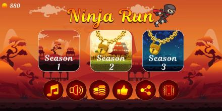 Ninja Run Game截图1