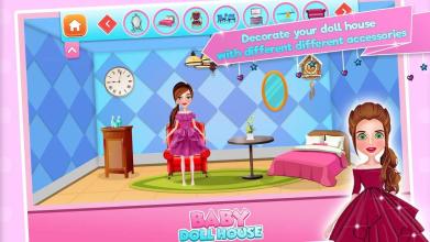 Baby doll house decoration game截图4