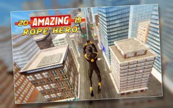 Amazing Rope Hero - City Spider 2019截图2