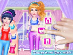 Yoga Fitness Studio - Dress up & Mat Decoration截图2