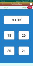 Fast Math Game截图3