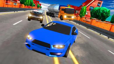 Car Racing in Fast Highway Traffic截图3