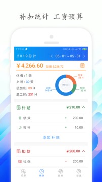 工時記錄截圖