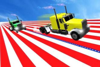 American Mega Ramp Truck Racing Stunts: Impossible截图5