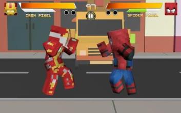 Superhero Pixel Fighting - End Game截图4