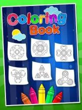 Fidget Spinner Color Book & Drawing Pad截图4