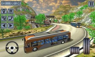 Telolet Bus Driving 2019  Real Racing In Bus截图3