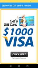 get $1000 in gift cards: do quiz get paid!截图4