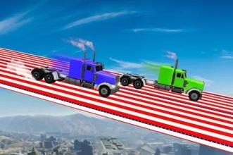 American Mega Ramp Truck Racing Stunts: Impossible截图4