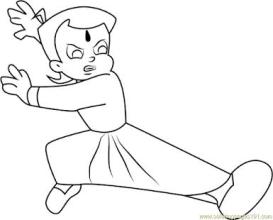 Chota Bheem Coloring截图1