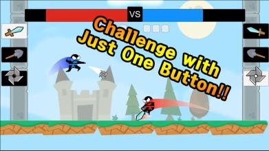 Jumping Ninja Battle - Two Player battle Action!截图2