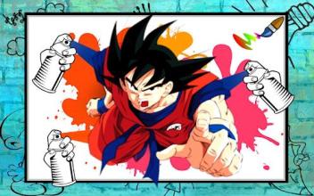 Adventure Goku: Saiyan-Coloring Book截图2