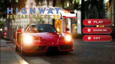 Highway Ferrari Racer 3D截图5