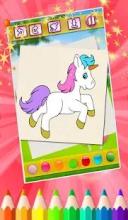 Unicorn Coloring Book: Fun Game for Kids截图3