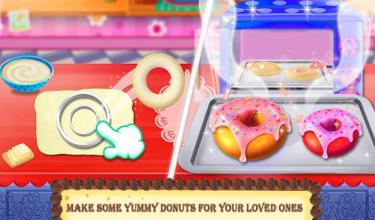 Superhero Donut Desserts Shop: Sweet Bakery Game截图4