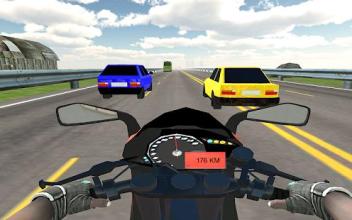 Motorbike Traffic Chase : Real Highway Speed Rider截图4