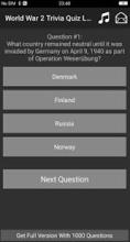 World War 2 Trivia Quiz Lite截图4