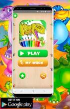 New Dinosaurs Coloring Book截图1