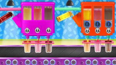 Ice Popsicle Factory Frozen Ice Cream Maker Game截图2