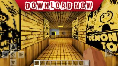 Boris & Ink Machine 2018 Horror Adventure MCPE截图5