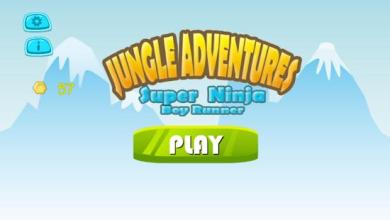 Super Ninja boy runner jungle adventures截图3