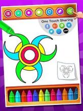 Fidget Spinner Color Book & Drawing Pad截图2