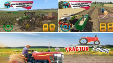 New Tractor Drive Simulator 3d Farming Game 2019截图1