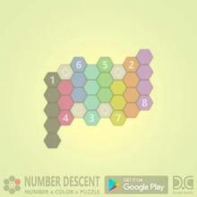 Number Descent: 1 Line Puzzle截图1