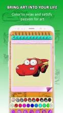 lightning Cars Coloring Pages Book截图2