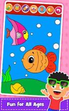 Coloring Games : PreSchool Coloring Book for kids截图2