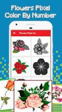 Pixel Flowers - Coloring By Number截图5