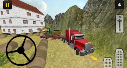 Construction Truck 3D: Excavator Transport截图4