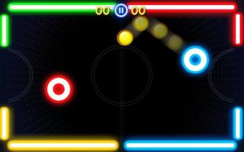 Glow Hockey 2018 : Glow Air Hockey Neon Hockey截图4