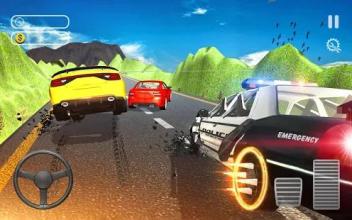 City Crime Police Car Driving Police Car Chase截图3