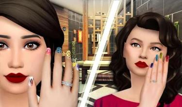 3D Nail Art Manicure Nail Salon Games for Girls截图3