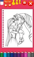 Tangled Princess Coloring Book截图3