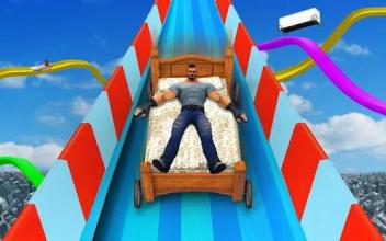 Mega Ramp Donuts Wheel Race - Impossible Stunts 3D截图2