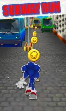 Subway Hedgehog Adventure Dash Runner jump Game截图4