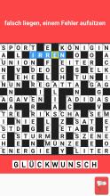 Crossword German Puzzle  Word Game Offline截图3