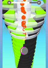 3D stack ball  helix jump tower breaker截图1