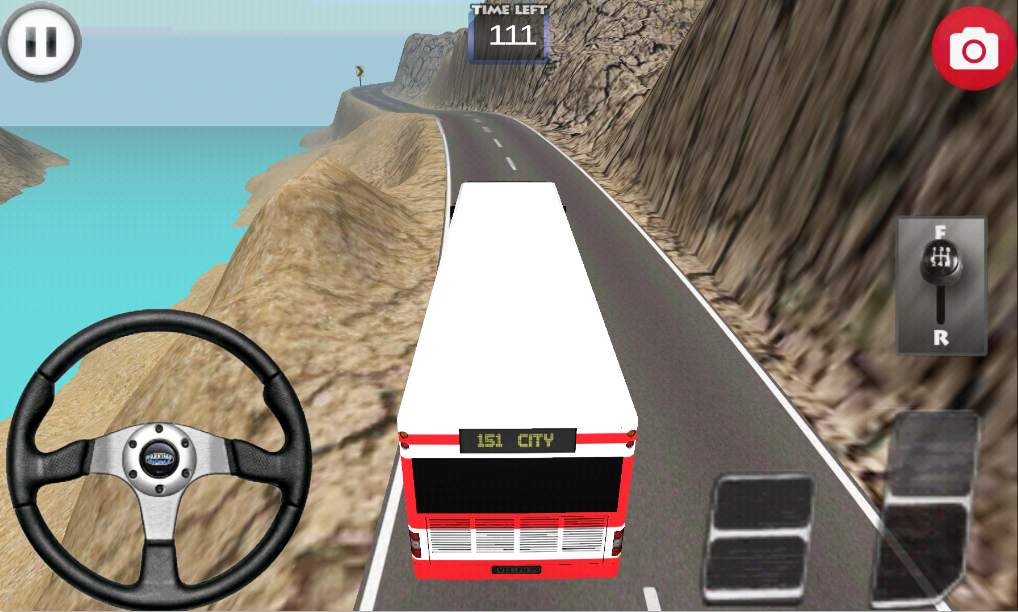 Bus Speed Driving 3D截图2