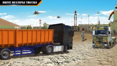 Army Cargo Truck Transport - World War 3截图4