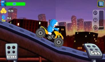 Doremon ATV Hill Racing - atv quad doremon games截图5