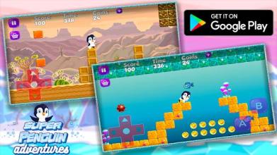 Penguin Run: Penguin in the wild jungle adventures截图2