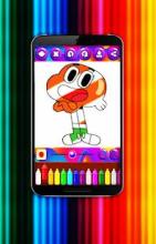 Gumballl Coloring Book for Darwin截图2