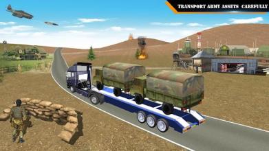 Army Cargo Truck Transport - World War 3截图5